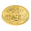 2024 - Niue 50 NZD Gold 1 oz Bullion Coin Czech Lion - standard (Obr. 2)