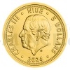 2024 - Niue 5 NZD Gold 1/10oz Bullion Coin Czech Lion - standard (Obr. 1)