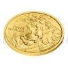 2024 - Niue 5 NZD Gold 1/10oz Bullion Coin Czech Lion - standard (Obr. 2)