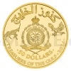 2024 - Niue 50 NZD Gold 1 oz Bullion Coin Treasures of the Gulf - The Horse - proof (Obr. 1)