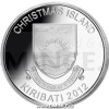 2012 - Kiribati 5 $ - Rudolf, sob s ervenm nosem - proof (Obr. 0)