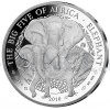 2010 - Rwanda 500 RWF - Big Five of Africa - The Biggest Silver Ounces of the World - Proof (Obr. 3)