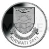 2013 - Kiribati 5 $ - Rudolf, sob s ervenm nosem - proof (Obr. 0)