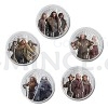 2013 - Neuseeland 5 $ - Silbermnzensatz Der Hobbit: Smaugs Einde - PP (Obr. 0)
