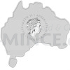 2014 - Australien 1 $ - Australian Map Shaped Coin - Koala (Obr. 2)