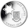 2014 - Kiribati 20 $ Weihnachtsstern mit Gold - PP (Obr. 0)