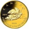 2015 - Kanada Gold Maple Leaf Premium Set 2015 Proof (Obr. 4)
