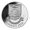 2014 - Kiribati 5 $ Ti Krlov / Three Kings - proof (Obr. 0)