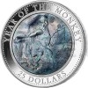 2016 - Cook Islands 25 $ Rok opice - Year of the Monkey s Perlet - proof (Obr. 3)