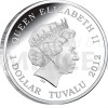 2012 - Tuvalu 1 $ Funnel Web Spider / Sklpkanec - proof (Obr. 2)