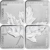 2017 - Canada Silver Maple Leaf Quartet - Reverse Proof (Obr. 5)