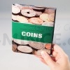 Mnzen-Taschenalbum COINS mit 8 Mnzblttern fr je 6 Mnzen, laminiert (Obr. 0)