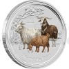 2015 - Austrlie 4 x 1 AUD Rok Kozy - Year of the Goat Typeset Collection (Obr. 2)