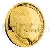 2017 - Niue 25 NZD Gold Half-Ounce Coin Wolfgang Amadeus Mozart - Proof (Obr. 1)