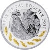 2017 - Niue 1 NZD Year of the Rooster (Rok Kohouta) - proof (Obr. 1)