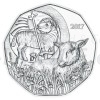 2017 - Rakousko 5  Stbrn Mince Velikonon Jehtko / Osterlamm - hgh. (Obr. 0)