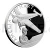 2017 - Niue 1 NZD Stbrn mince Stolet ltn - Amelia Earhartov - proof (Obr. 1)