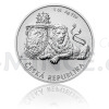 2017 - Niue 1 NZD Silver 1 oz Coin Czech Lion - UNC (Obr. 0)