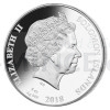 2018 - Salomonen 25 $ Silber-Gedenkmnze Endeavour, mit Pearlmutt - PP (Obr. 0)