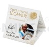 Zlat tvrtuncov mince esk tenisov legendy - Martina Navrtilov - proof (Obr. 2)
