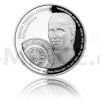 Stbrn mince esk tenisov legendy - Petra Kvitov - proof (Obr. 1)