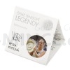 Stbrn mince esk tenisov legendy - Petra Kvitov - proof (Obr. 2)