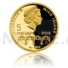 2018 - Niue 5 NZD Zlat mince Doba Jiho z Podbrad - Diplomat mru - proof (Obr. 2)