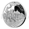 Stbrn mince Fantastick svt Julese Verna - Ocelov parn slon - proof (Obr. 1)