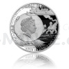 Stbrn mince Fantastick svt Julese Verna - Msn dlo Kolumbiad - proof (Obr. 1)