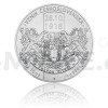 2018 - Niue 25 NZD Stbrn desetiuncov mince Vznik eskoslovenska - b.k. (Obr. 0)