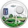 2012 - Cook Islands 1 $ - PGA Tour - Golf Ball - Proof (Obr. 3)