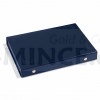 Coin presentation case L for 4 coin trays, blue, empty (Obr. 1)