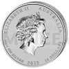 2012 - Australien 10 $ Australische Lunar-Serie: Jahr des Drachen 10 Oz Silber (Obr. 0)