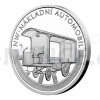 2019 - Niue 1 NZD Stbrn mince Na kolech - Nkladn automobil Tatra Kopivnice - proof (Obr. 1)