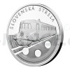 2019 - Niue 1 NZD Stbrn mince Na kolech - Vlakov souprava Slovensk strela - proof (Obr. 1)