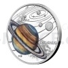 2021 - Niue 1 NZD Stbrn mince Slunen soustava - Saturn - proof (Obr. 0)
