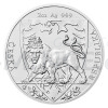 2020 - Niue 5 NZD Stbrn dvouuncov investin mince esk lev - standard slovan (Obr. 0)