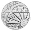 2021 - 500 CZK Skoda 498 Albatros Steam Locomotive - UNC (Obr. 1)
