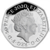2020 - Velk Britnie 50p - Stbrn mince Brexit - Vystoupen z Evropsk unie - proof (Obr. 1)