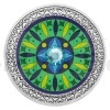 Stbrn medaile Mandala - Zdrav - proof (Obr. 1)