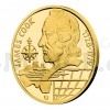 2020 - Niue 10 NZD Zlat tvrtuncov mince Na vlnch - James Cook - proof (Obr. 1)
