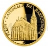 2020 - Niue 5 NZD Gold Coin Pilsen - Cathedral of St. Bartholomew - Proof (Obr. 5)