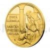 2020 - Niue 10 NZD Sada t zlatch minc Sv. Ludmila - proof (Obr. 5)