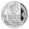 2020 - Niue 2 NZD Sada t stbrnch minc Sv. Ludmila - proof (Obr. 3)