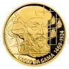 2020 - Niue 10 NZD Zlat tvrtuncov mince Na vlnch - Vasco da Gama - proof (Obr. 8)