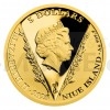 2020 - Niue 5 NZD Zlat mince Konec 2. svtov vlky v Evrop - proof (Obr. 0)