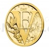 2020 - Niue 5 NZD Zlat mince Konec 2. svtov vlky v Evrop - proof (Obr. 1)