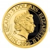 2020 - Niue 5 NZD Zlat mince Brno - Katedrla sv. Petra a Pavla - proof (Obr. 1)