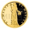 2020 - Niue 5 NZD Zlat mince Patroni - Svat Marta - proof (Obr. 0)