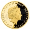 2020 - Niue 50 NZD Gold One-Ounce Coin Boena Nmcov - Proof (Obr. 0)